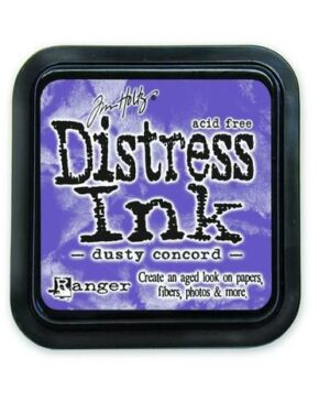 Ranger Distress Inks pad – dusty concord stamp pad TIM21445 Tim Holtz