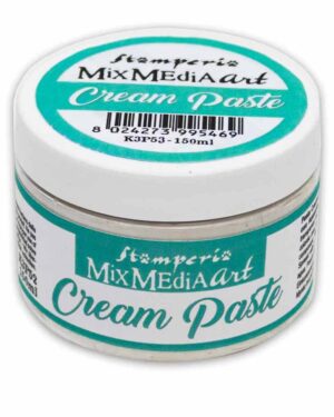 Stamperia Cream Paste 150 ml wit