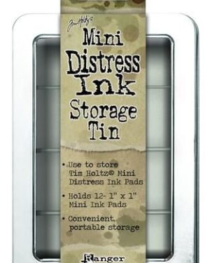 Ranger Mini Distress Ink storage tin TDA42013 Tim Holtz