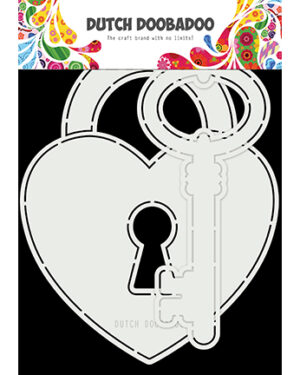 DDBD Card Art Key to my heart 2pcs