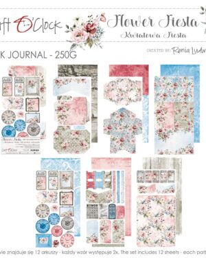 Craft O’ Clock – Flower Fiesta – Junk Journal Set