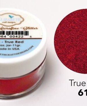 Elizabeth Craft Design – Silk Microfine Glitter – True Red 614