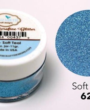 Elizabeth Craft Design – Silk Microfine Glitter – Soft Teal 629