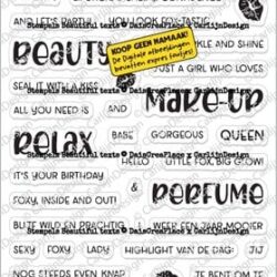 Carlijn Design -  Beautiful Teksten - CDST-0172