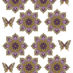Fairybells combi knipvel voor pop-up en decoupage - heide bloem 99083/035