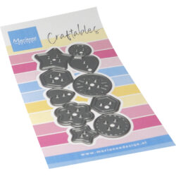 "PRE ORDER" (15-10-2026) Marianne Design - CR1753 - Craftables – Punch Die XL Buttons